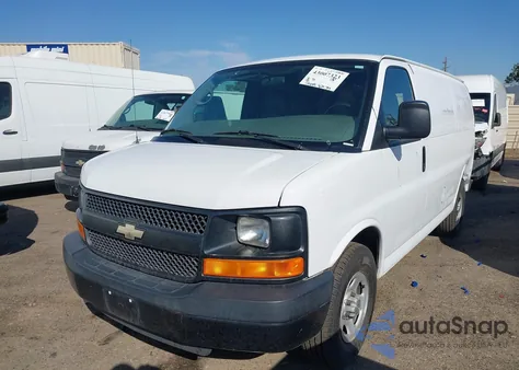 2007 Chevrolet Express Work Van from USA, damaged, VIN 1GCFG15X971184084
